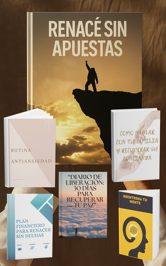 🏆 La mejor opción: “RENACÉ SIN APUESTAS — El método para recuperar tu libertad”